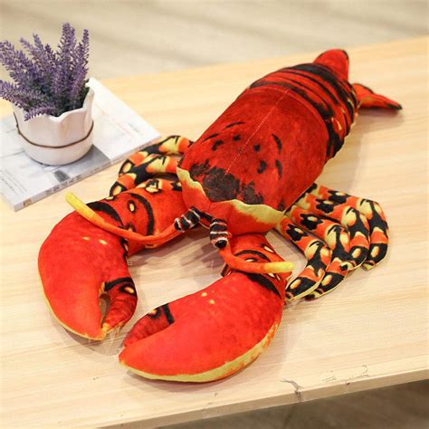 Lobster Plush Toy Realistic Doll Size 323947 High Quality Custom