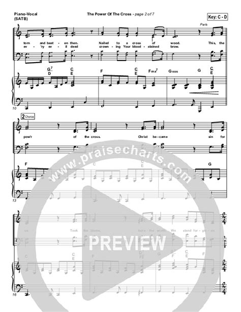 The Power Of The Cross Oh To See The Dawn Sheet Music Pdf Stuart
