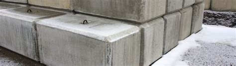Precast Concrete Blocks And Barriers Rivers Sand And Gravel