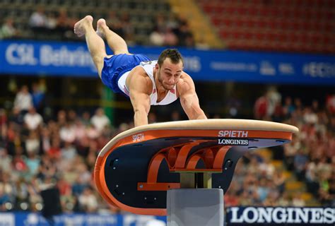 French Gymnast Samir Ait Said Broke His Leg On The Vault On Live Television It Was Pretty