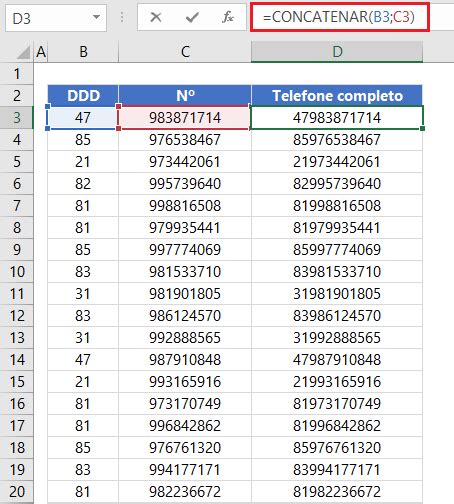 Função Concatenar No Excel Guia Do Excel
