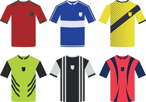 Soccer Sports Jersey Vectors Download Free Vector Art Stock Graphics
