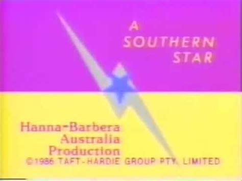 Hanna barbera productions swirling star logo widescreen. Southern Star/Hanna-Barbera Australia logo montage! (1985 ...