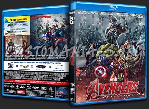 Avengers Age Of Ultron 3d Blu Ray Cover Dvd Covers And Labels By