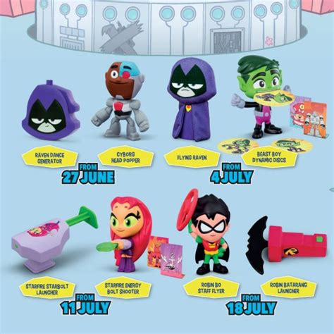 2019 Dc Teen Titans Go Mcdonalds Happy Meal Toy Robin Launcher 2 Toys