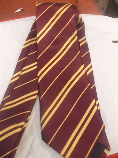 Rubies Costume Official Harry Potter Tie Maroongold Stripe