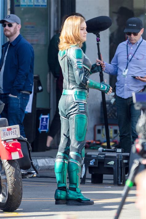 Vazam Primeiras Imagens De Brie Larson Com O Uniforme Da Capitã Marvel