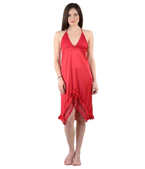 Buy American Elm Women Stylish Sexy Nighty Pack Of 2 Online At Best