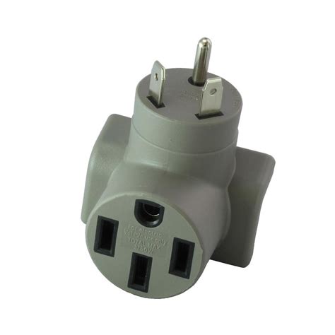 Ac Works Evse Charging Adapter Rv Tt 30p 30 Amp Plug To 50 Amp Electric