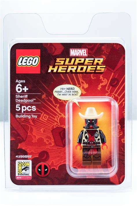 Sheriff Deadpool Is The First Sdcc Lego Minifig Exclusive Announced For