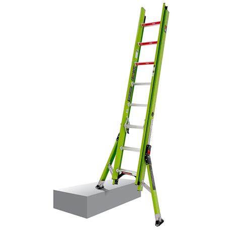 Werner 16 Ft Aluminum D Rung Extension Ladder With 200 Lb Load