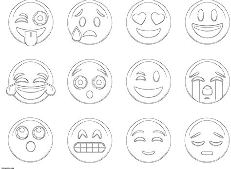 9 Beau De Coloriage Smiley A Imprimer Galerie Coloriage Emoji Images