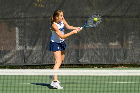 Womens Tennis Splits A Pair Of Road Matches Georgetown University Athletics