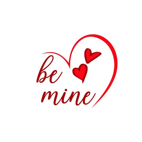 Be Mine Svg Valentines Day Svg Heart Svg Love Quote Svg Etsy