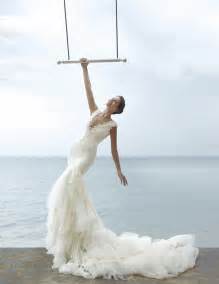 Эмили ДиДонато в роли невесты в рекламной кампании Pronovias Atelier