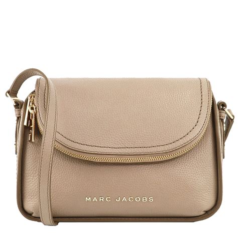 Marc Jacobs The Groove Leather Mini Messenger Bag In Greige M Lazada Singapore
