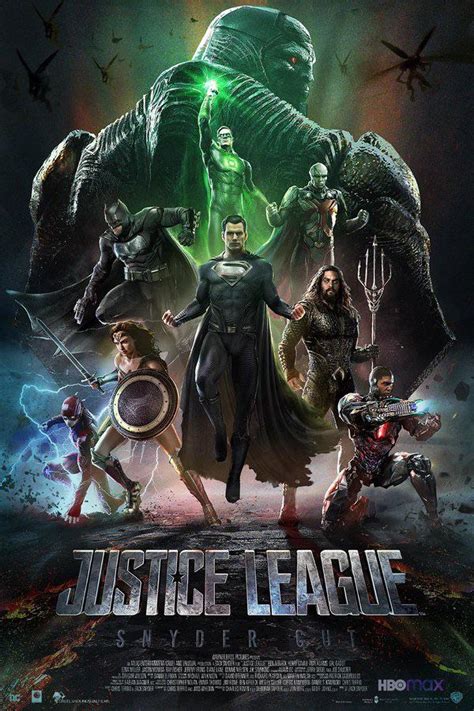 Artwork Justice League Snyder Cut Poster By Boss Logic Dccomics