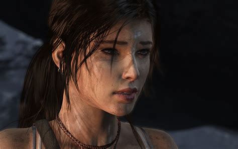Lara Croft Facial Telegraph