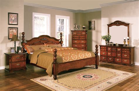 Affordable bedroom sets starting at rs.32,470. Coventry Solid Pine Rustic Style Bedroom Furniture Set ...