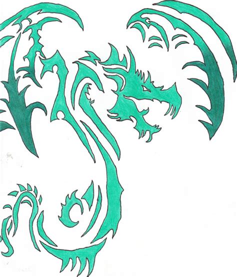 Cyan Dragon By Fox993 On Deviantart