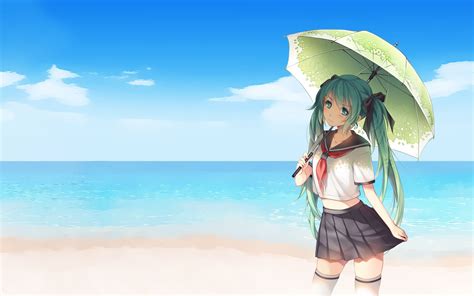 Anime Summer Pc Wallpapers Wallpaper Cave