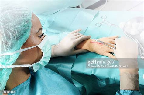 Hand Stiching Photos And Premium High Res Pictures Getty Images