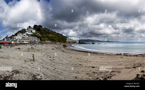 A Panoramic View Of East Looe Beach In Cornwall Photo By Gordon
