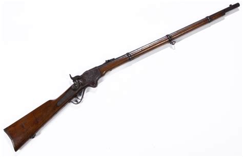 Sold At Auction Civil War Spencer Army Model 1860 Repeating Rifle