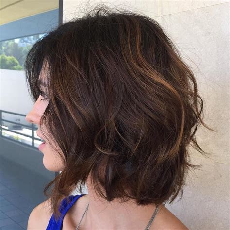 Choppy bob haircut for thick wavy hair 40 Layered Bob Styles: Modern Haircuts with Layers for Any ...