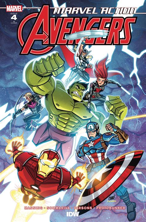 Marvel Action Avengers 4 10 Copy Thomas Cover Fresh Comics