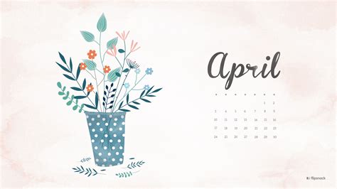 Gallery For April Calendar Wallpaper
