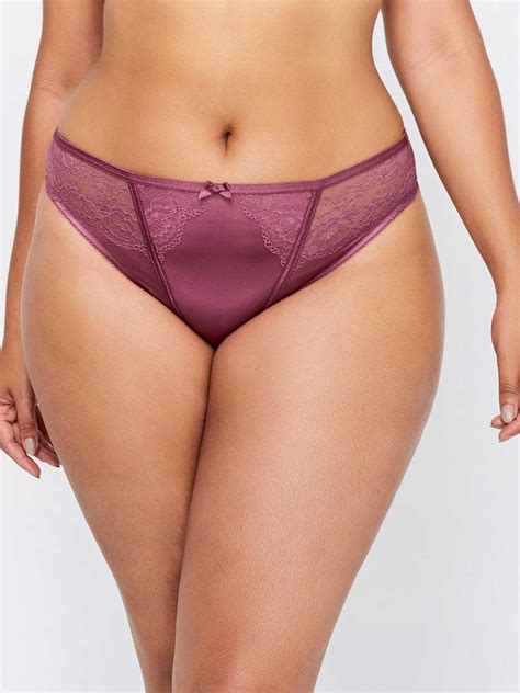 Thong With Lace Déesse Collection Penningtons