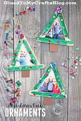 Frame Christmas Tree Ornaments Pictures