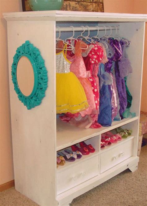 Diy Dress Up Outfits And Accessories Storage Closet Dress Up Storage