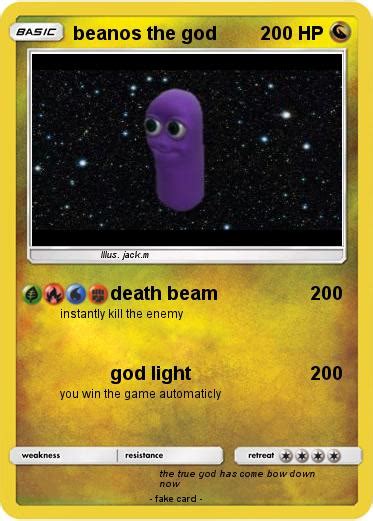 Pokémon Beanos The God Death Beam My Pokemon Card