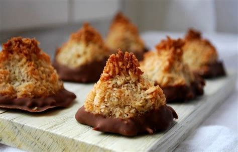Hälsosamma Kokostoppar Start Baka Sockerfritt Mat Paleo Dessert Bakning