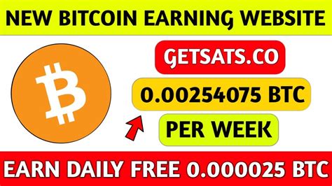 Don't waste your time and register now for free. New Free Bitcoin Earning Website | Earn Daily Free Bitcoin | New Earning Site 2020 | Online ...