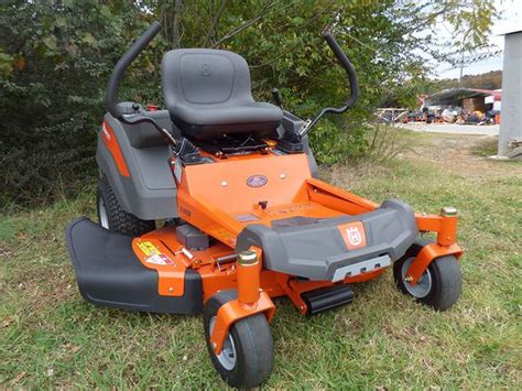 Husqvarna Z242f 42 Inch Deck Zero Turn Mower With Back For Sale In