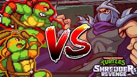 Tmnt Shredders Revenge Shredder Boss Fight Final Bosses Youtube