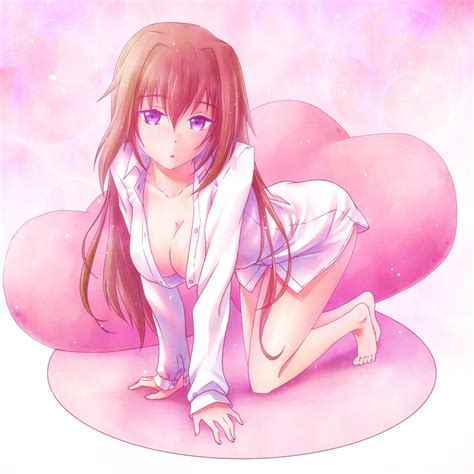 Fondos De Pantalla Ilustración Pelirrojo Pelo Largo Anime Chicas Anime Piernas Dibujos