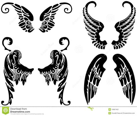 Angel Wings Stock Vector Image Of Design Angelic