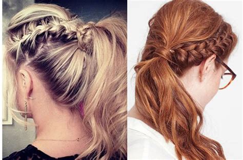 The braids can be tight or loose and feature one braid or multiple braids. Easy Dutch Braid headband tutorial - Women Hairstyles