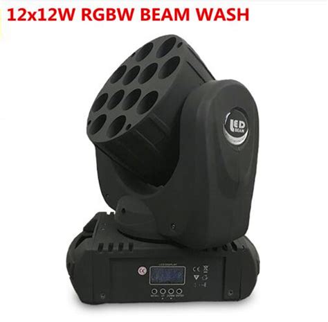 Led 12x12w Wash Moving Head Led Stage Light Rgbw Rgbw 4in1