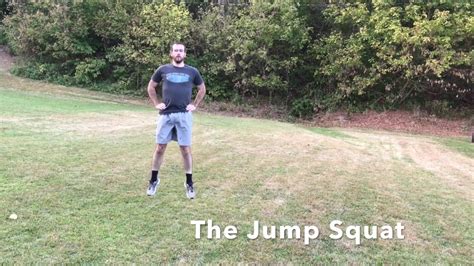 The Jump Squat Bodyweight Exercise Youtube