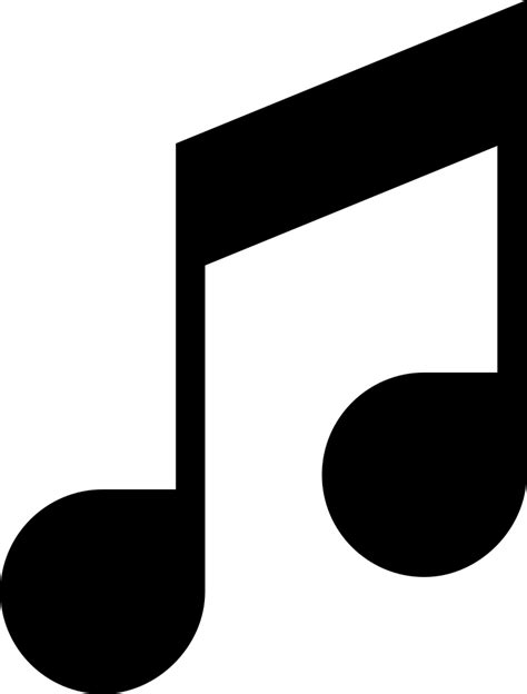 Music Note Svg Png Icon Free Download (#41641) - OnlineWebFonts.COM