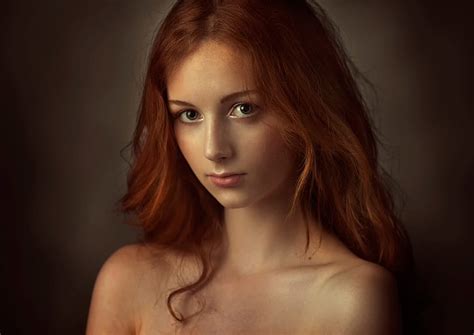 Online Crop Hd Wallpaper Look Portrait The Beauty Redhead Vika