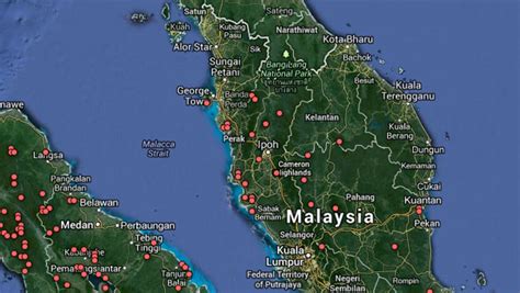 Map Of Malaysia Rainforest Maps Of The World