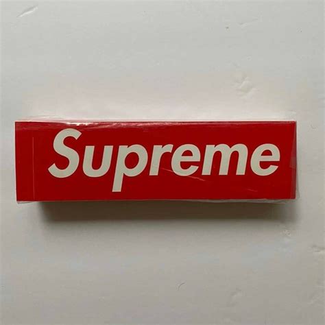 Supreme 100 Supreme Box Logo Sticker Brick Grailed