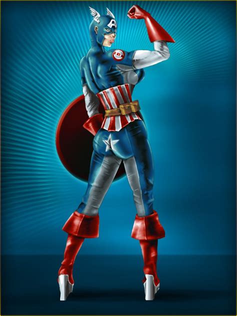Female Captain America Captain America Captain Superhero