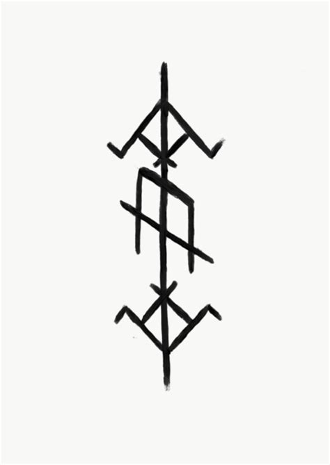 Baba Yaga Lives Here Viking Tattoo Symbol Rune Tattoo Runes